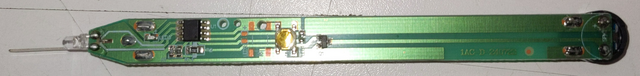 Non-contact voltage detector, board