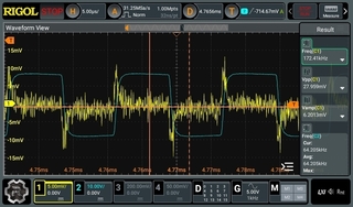 Electronic Transformer output voltage and input current