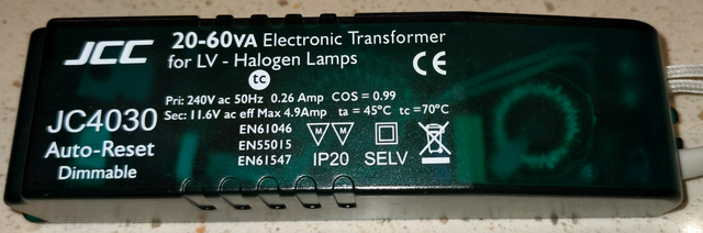 Photo of the transformer in question.