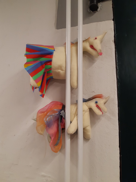 Gary the Unicorn. This consular unicorn from Aberdeen made it all the way to FRACK in Leeuwarden!
